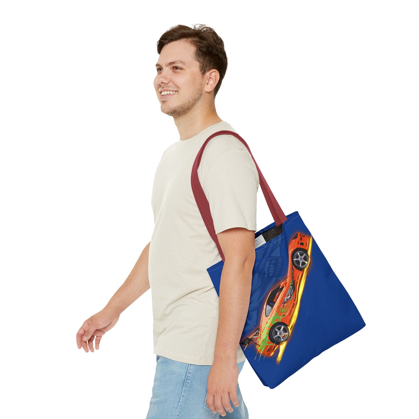 The Fast and Furious Supra Library Carry Tote Bag (AOP)