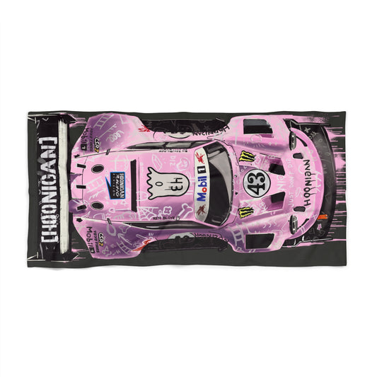 Hoonipigasus 911 drifting car Beach Towel 30x60, 36x72” car Dad Gift