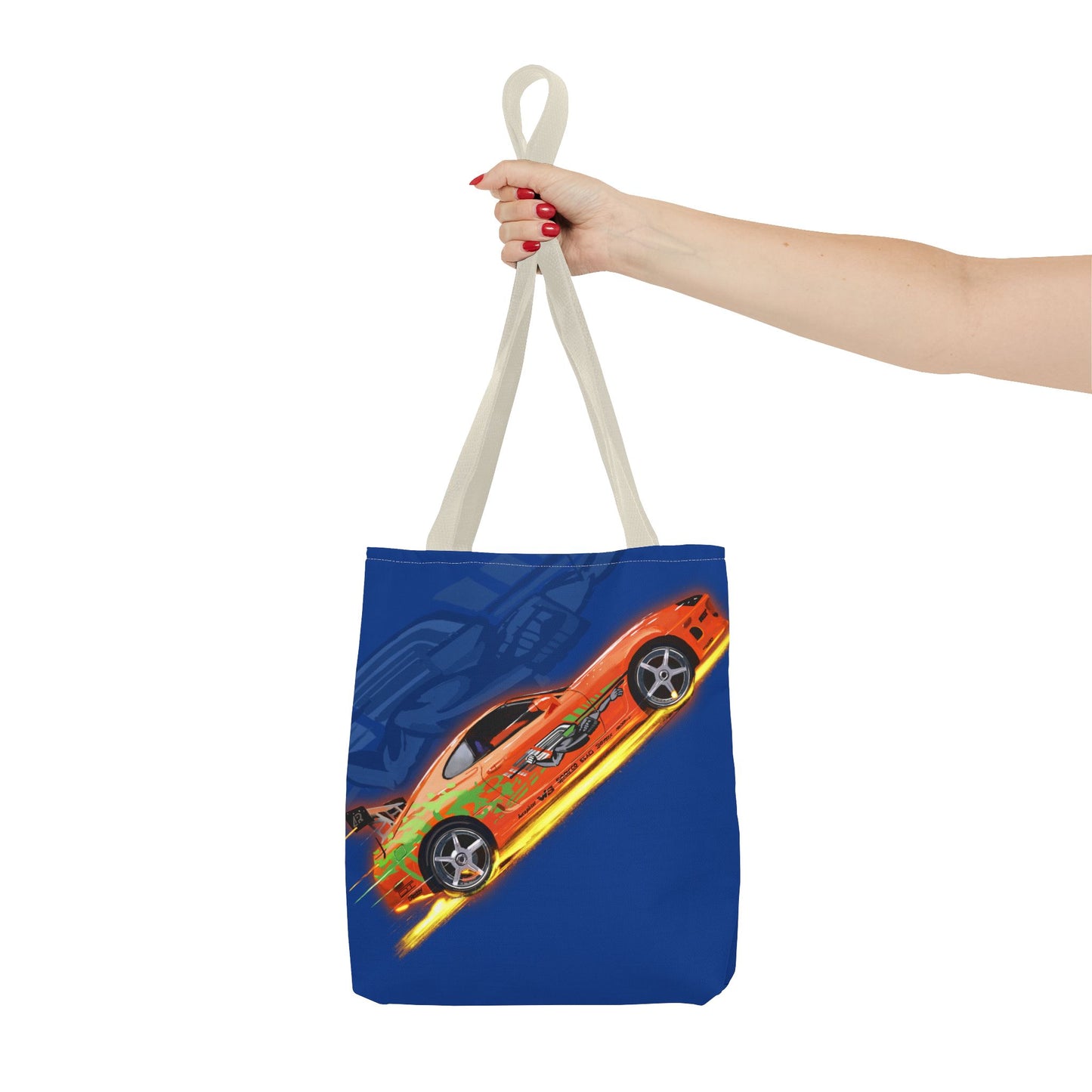The Fast and Furious Supra Library Carry Tote Bag (AOP)