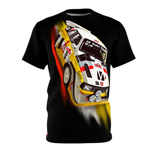 Quattro S1 Rally car Cut & Sew T-shirt (AOP)