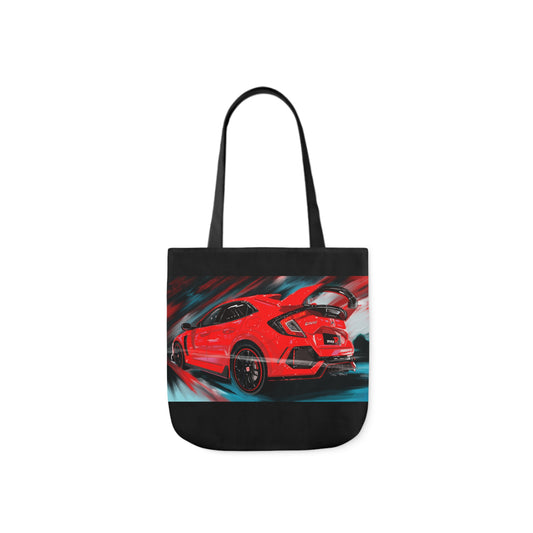 Honda civic type R JDM Canvas Tote Bag, 5-Color Straps