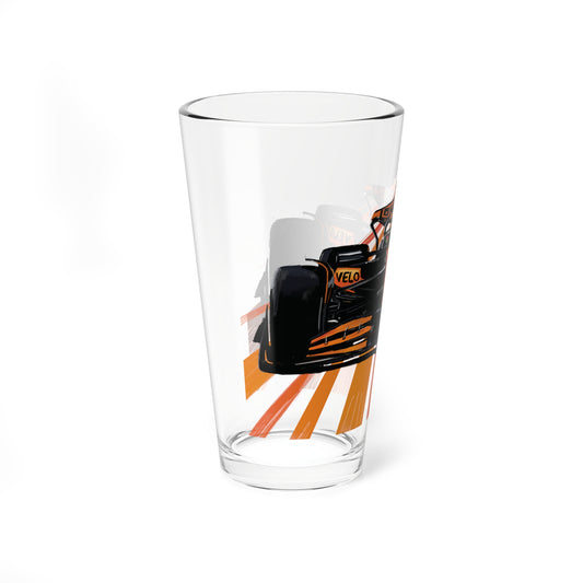 Lando Norris F1 Race Car Mixing Glass, 16oz - Formula 1 Racing Gift, Cocktail