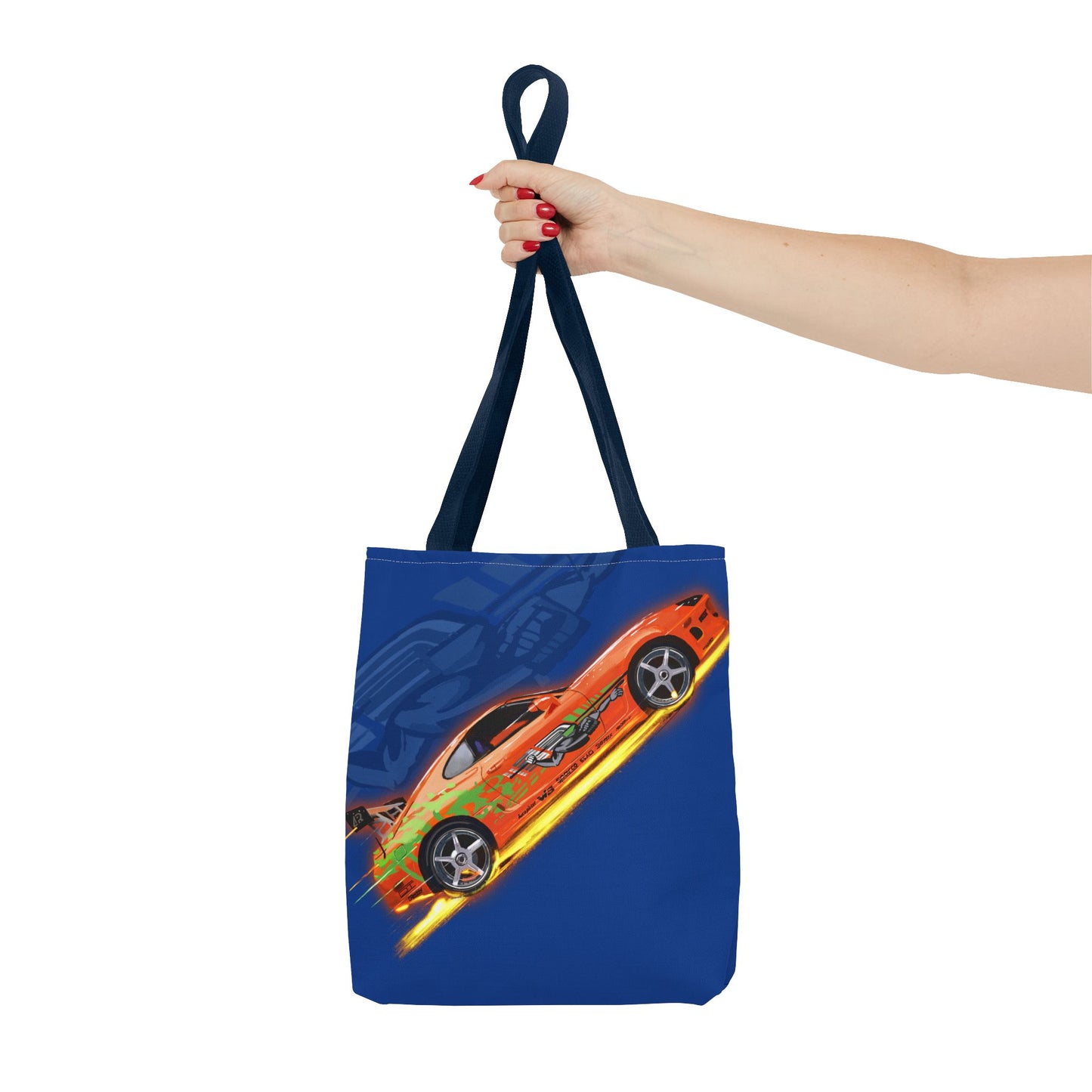The Fast and Furious Supra Library Carry Tote Bag (AOP)