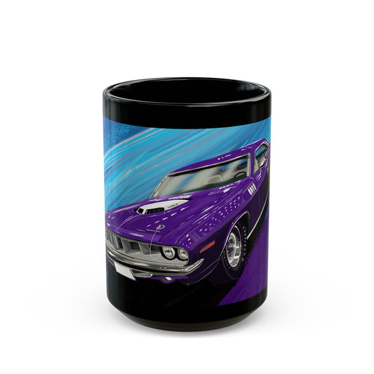 71 Plymouth barracuda 2024 American muscle car Mug coffee tea(11oz, 15oz)