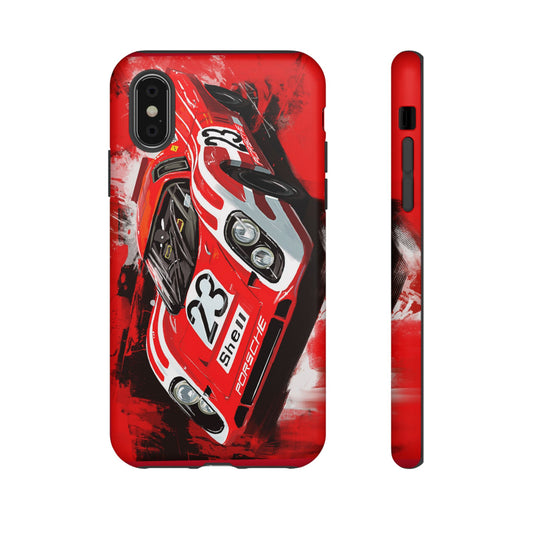 917 Shell racing Case iPhone 16 15 14 13 12 11 Pro max Samsung Galaxy Pixel Slim
