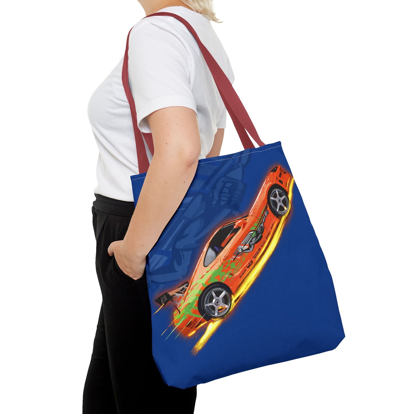 The Fast and Furious Supra Library Carry Tote Bag (AOP)