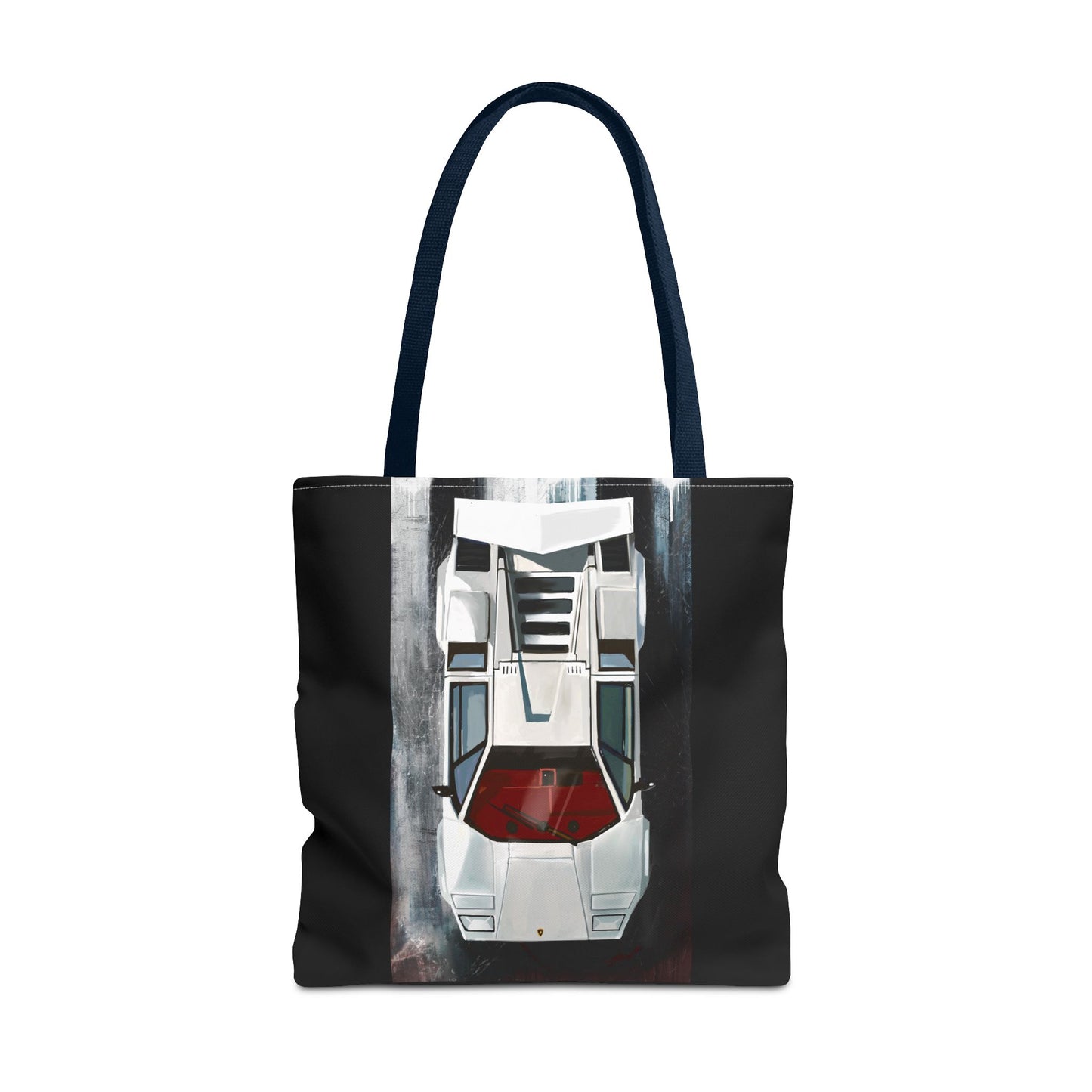 Lamborghini Countach Library Carry Tote Bag (AOP)