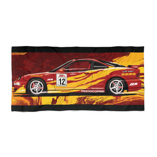 Acura intergra momo 30x60", 36x72" Beach Towel Fast and Furious Movie Car Gift