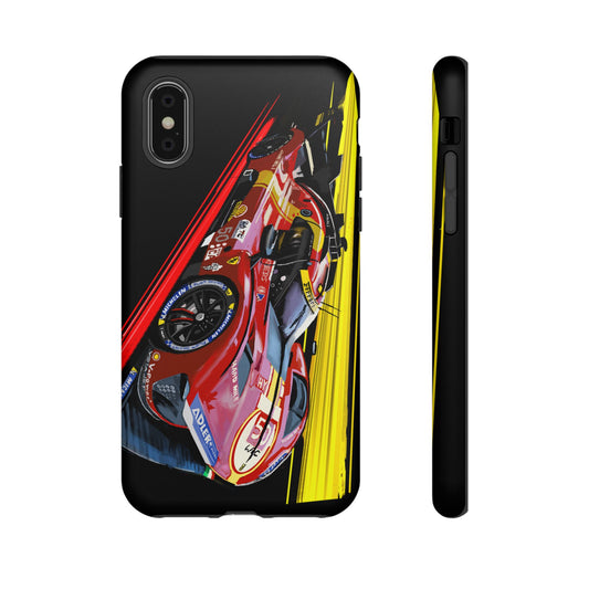 Ferrari 499p HyperCar Le Mans Case iPhone 16 15 14 13 12 11 Samsung Galaxy Pixel