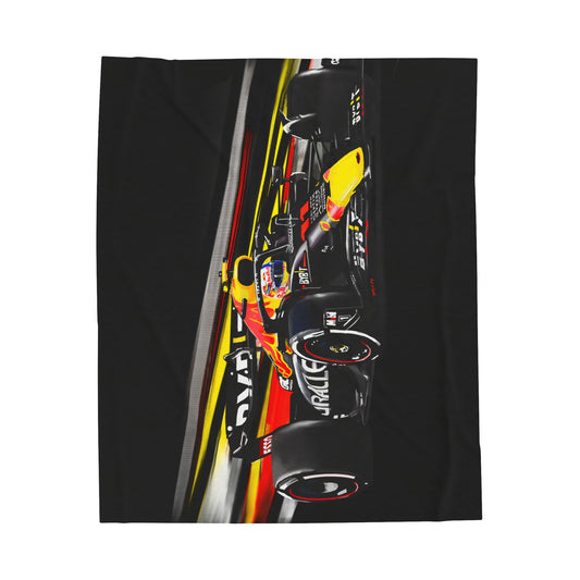 Sergio Checo Perez Velveteen Plush Blanket