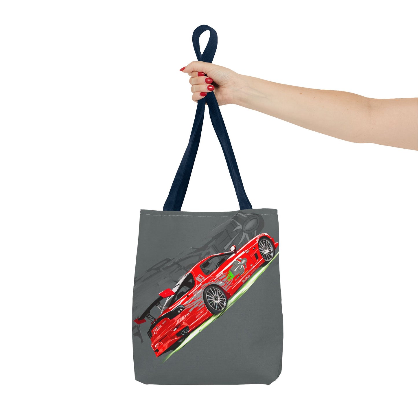 Fast and Furious Dom's RX7 Library Carry Tote Bag (AOP)