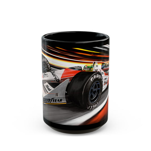 Ayrton Senna Formula one F1 MP 4/4 Marlboro race car Mug coffee tea(11oz, 15oz)
