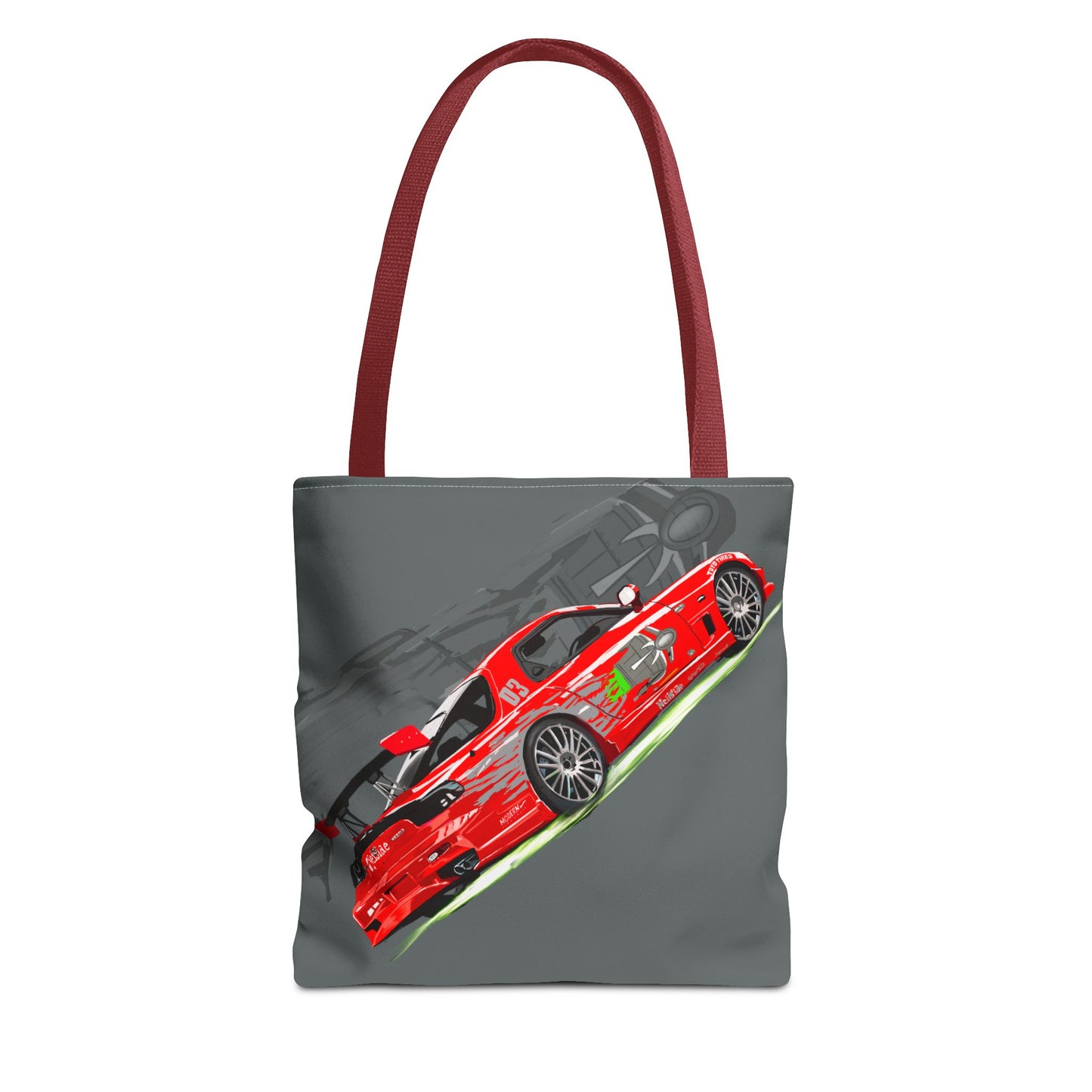 Fast and Furious Dom's RX7 Library Carry Tote Bag (AOP)