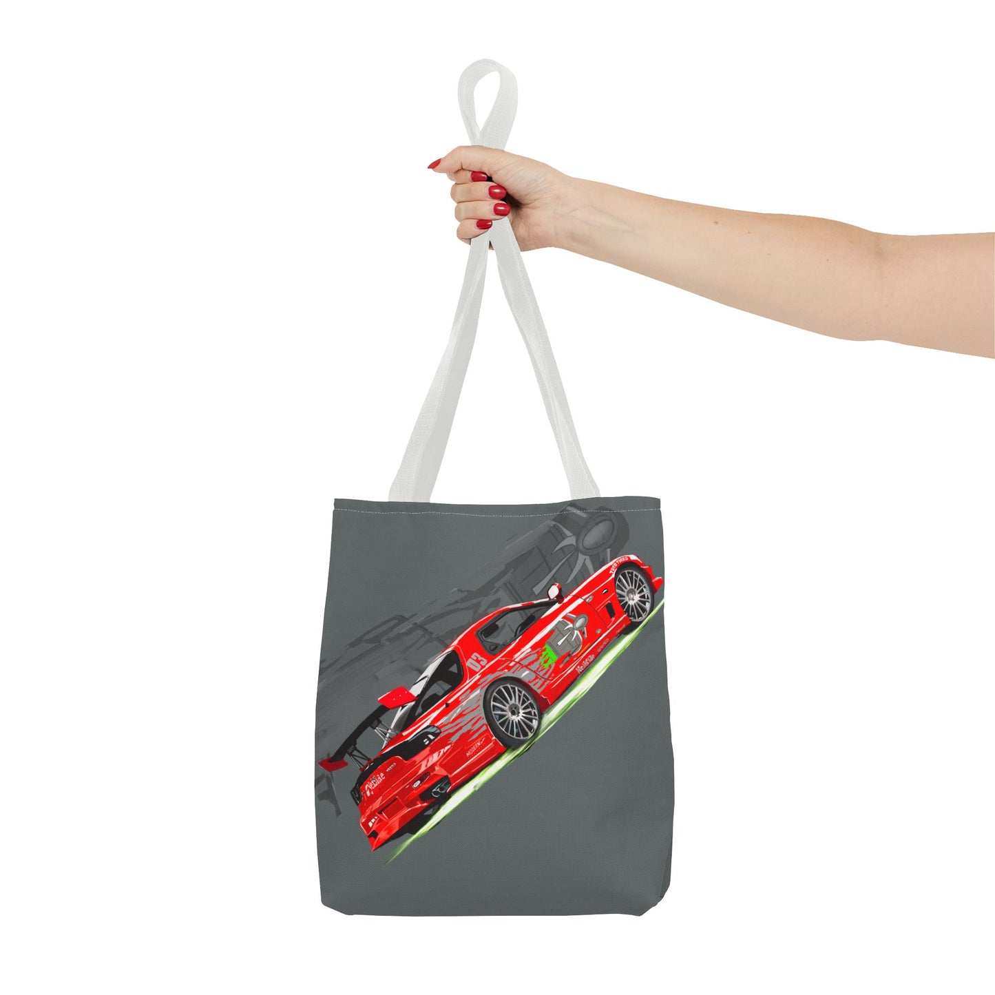 Fast and Furious Dom's RX7 Library Carry Tote Bag (AOP)