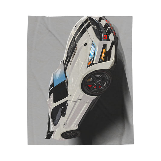 Ford Shelby Mustang GT500 muscle Velveteen Plush Blanket