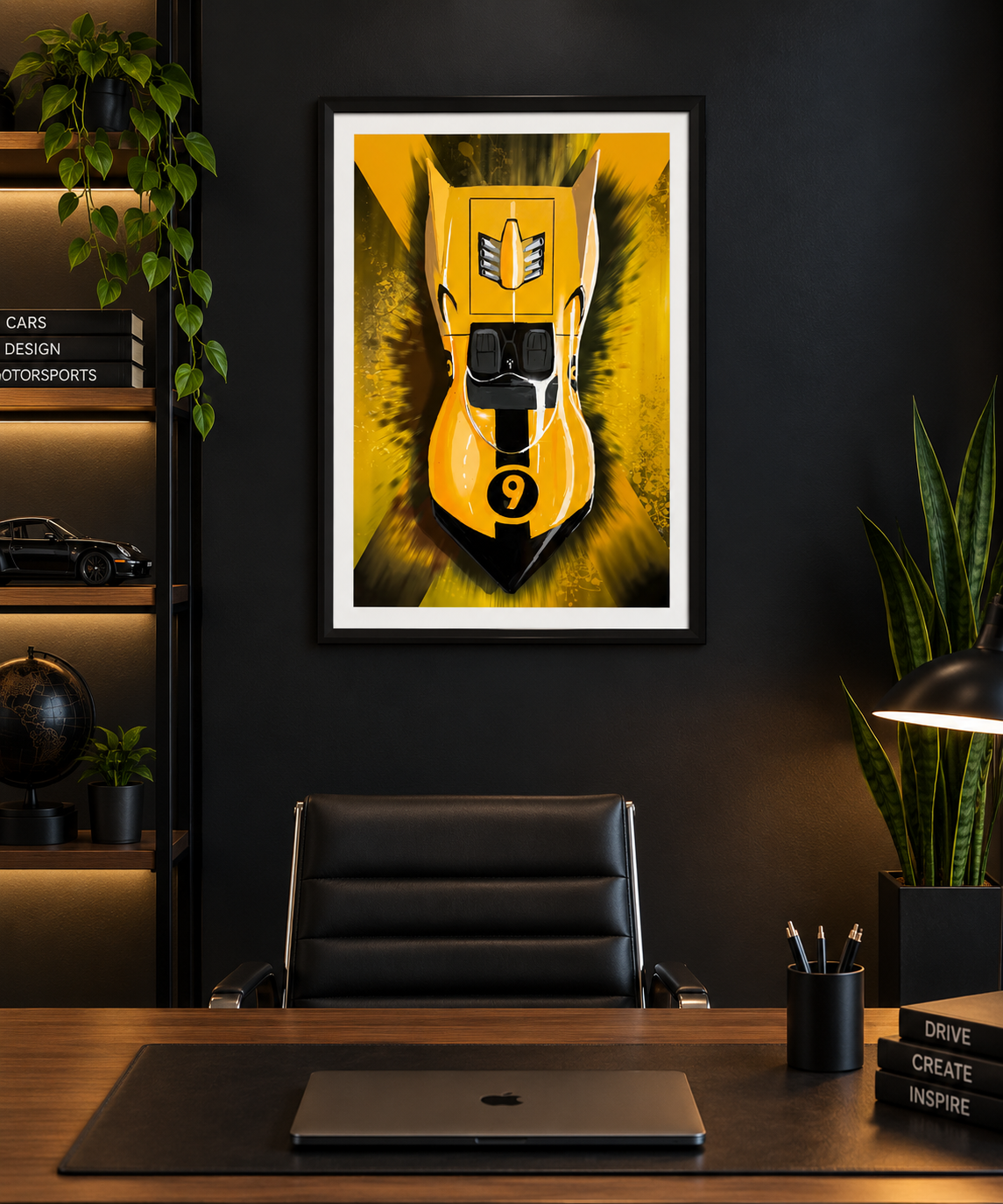 Racer x shooting star Giclee print