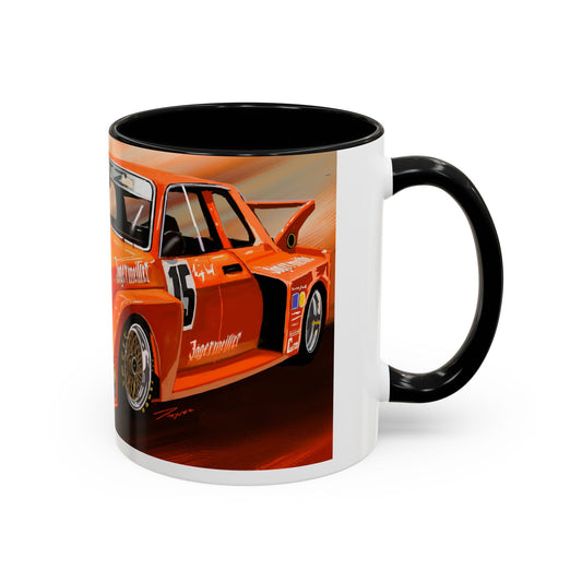 Beemer 320 Orange Coffee tea Mug, 11oz