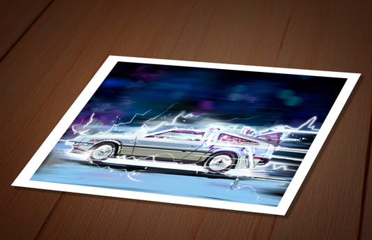 Back to the Future Delorean