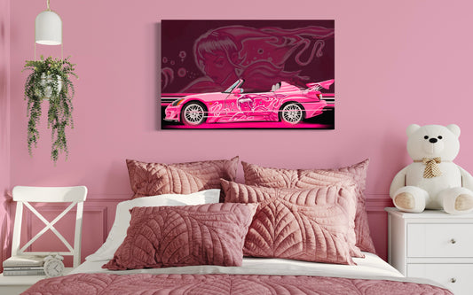 Suki Honda S2000 Canvas Art