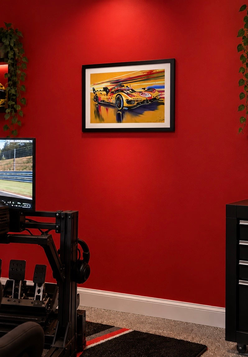Ferrari 499p race car