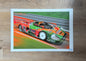 Mazda 787p Le Mans Giclee print