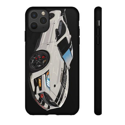 White gt500 car iPhone 17 16 15 14 13 12 Pro Samsung galaxy pixel