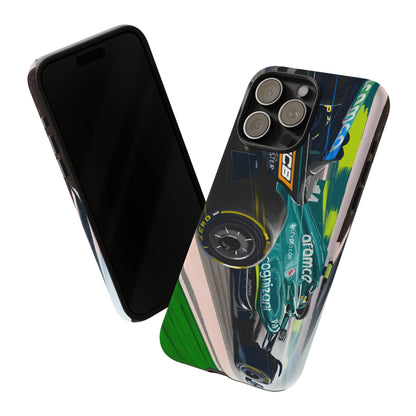 Fernando Alonso F1 Case iPhone 17 16 15 14 13 12 Samsung Galaxy Pixel