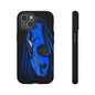 Blue Corvette C8 z06 Design for iPhone 18 17 16 15 14 13 Pro Max