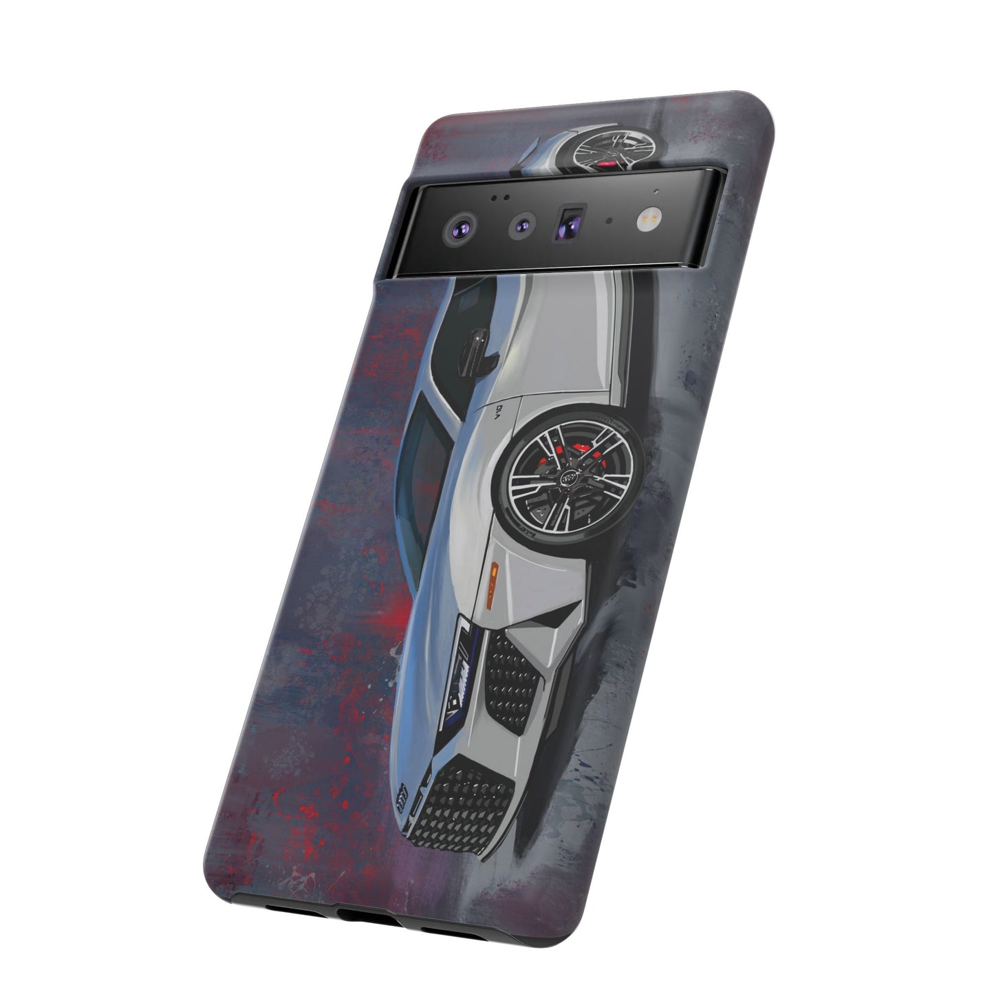 Audi R8 Case iPhone 16 15 14 13 12 11 Pro max Samsung Galaxy Pixel Slim Tough