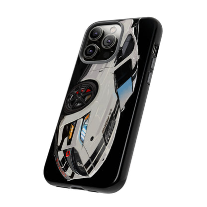 White gt500 car iPhone 17 16 15 14 13 12 Pro Samsung galaxy pixel