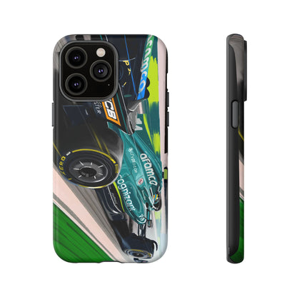 Fernando Alonso F1 Case iPhone 17 16 15 14 13 12 Samsung Galaxy Pixel