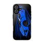 Blue Corvette C8 z06 Design for iPhone 18 17 16 15 14 13 Pro Max
