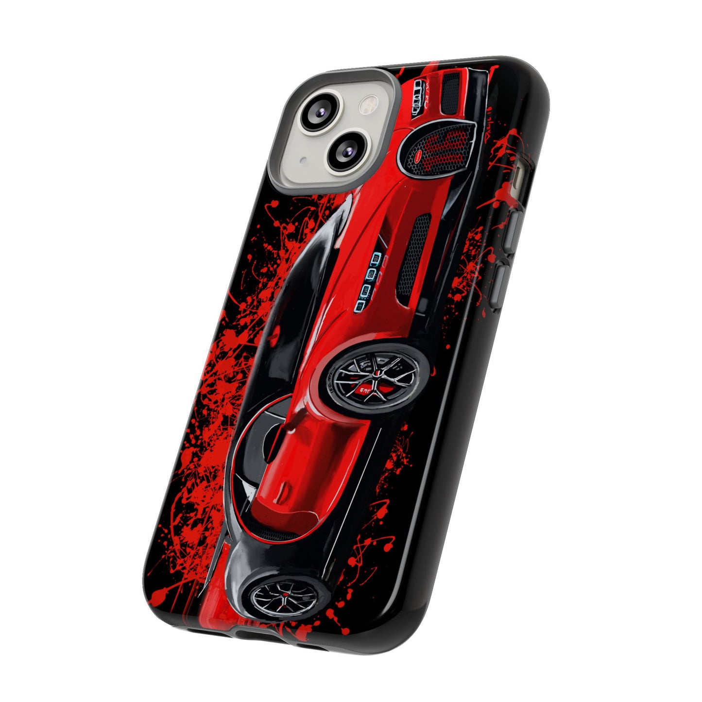 Red Bugatti Chiron Case iPhone 16 15 14 13 12 11 Pro max Samsung Galaxy Pixel