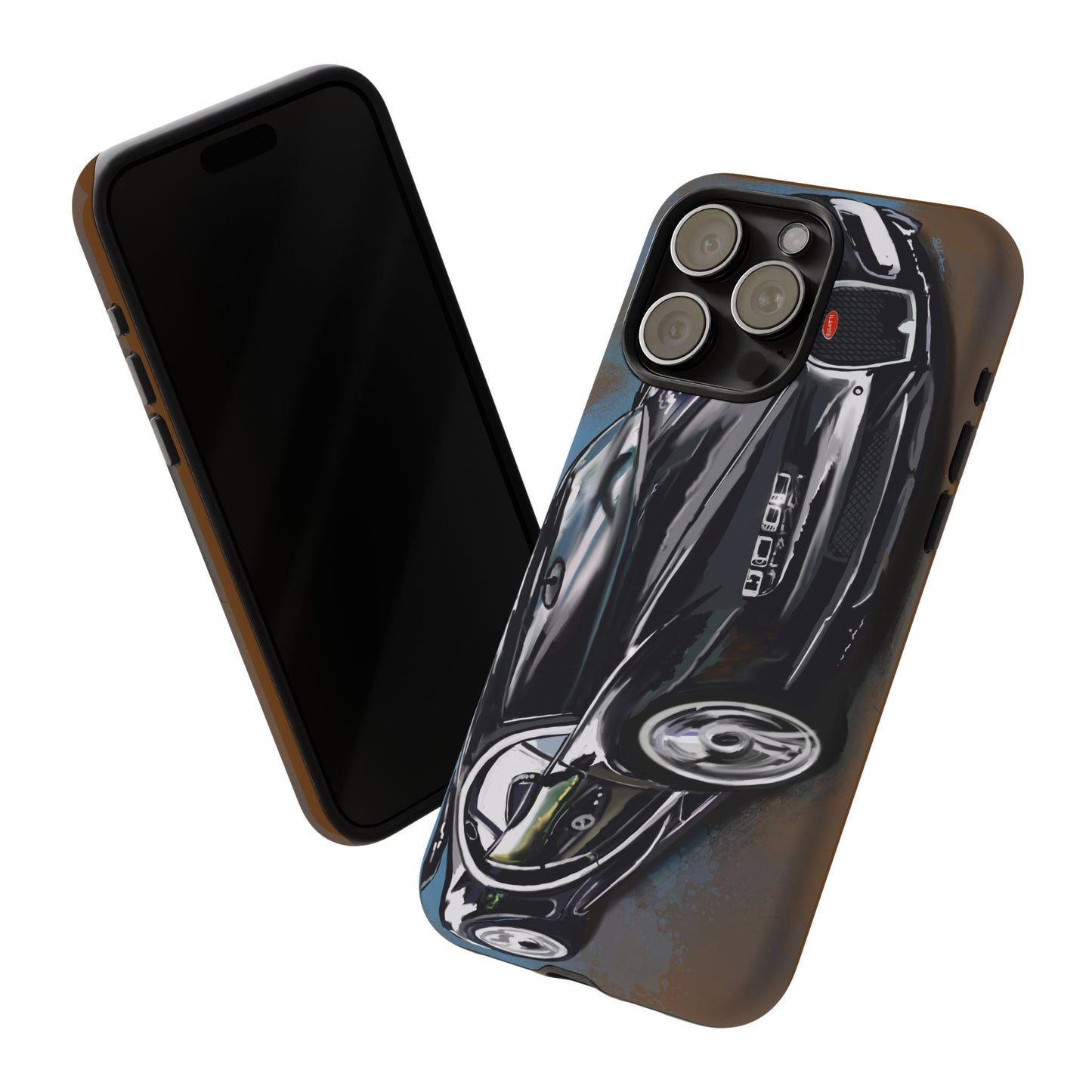 Bugatti Chiron Case  iPhone 16 15 14 13 12 11 Pro max Samsung Galaxy Pixel Slim