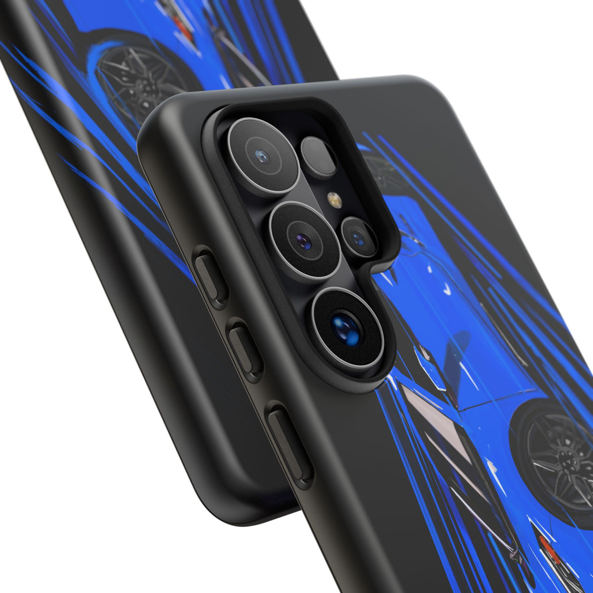 Blue Corvette C8 z06 Design for iPhone 18 17 16 15 14 13 Pro Max