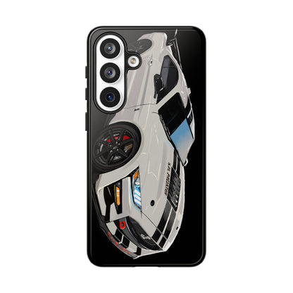 White gt500 car iPhone 17 16 15 14 13 12 Pro Samsung galaxy pixel