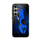 Blue Corvette C8 z06 Design for iPhone 18 17 16 15 14 13 Pro Max