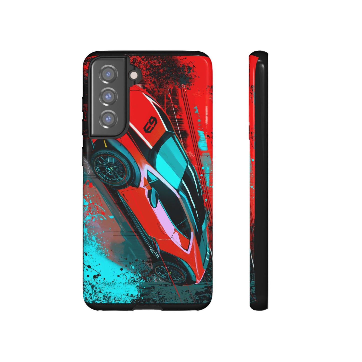 Red Lamborghini Sterrato Case iPhone 16 15 14 13 12 11 Pro Samsung Galaxy Pixel