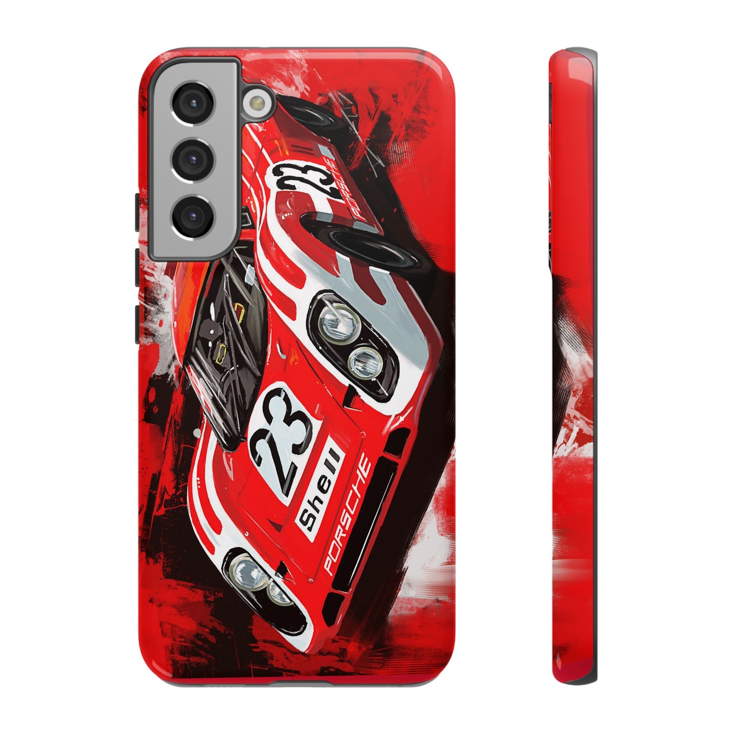 Shell racing 917 Case iPhone 16 15 14 13 12 11 Pro max Samsung Galaxy Pixel Slim