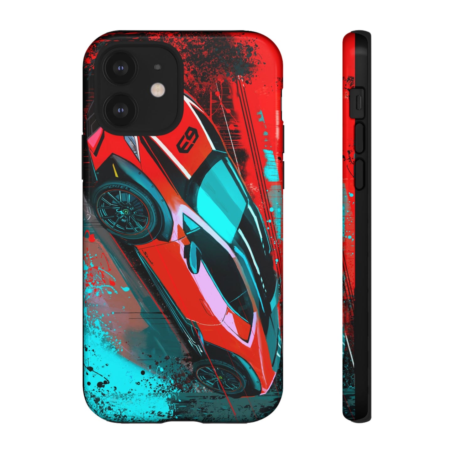 Red Lamborghini Sterrato Case iPhone 16 15 14 13 12 11 Pro Samsung Galaxy Pixel