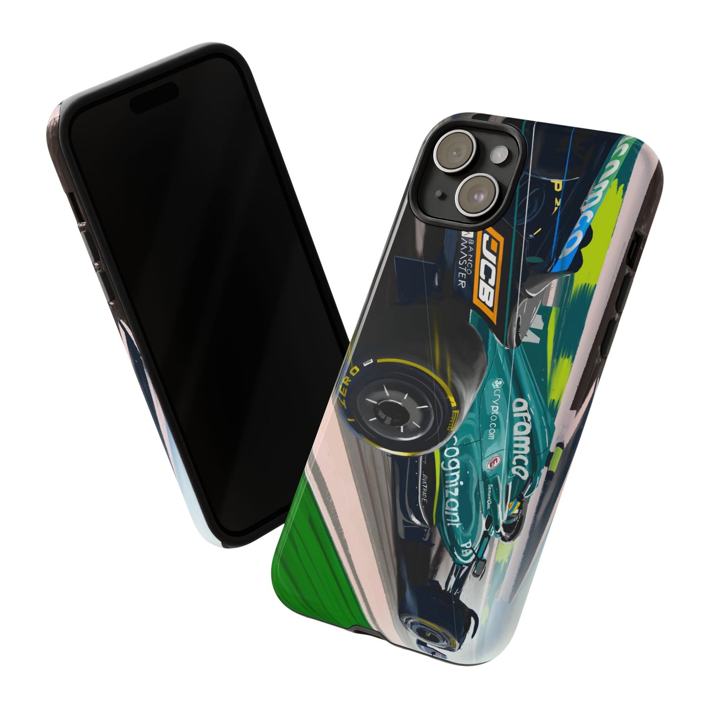 Fernando Alonso F1 Case iPhone 17 16 15 14 13 12 Samsung Galaxy Pixel