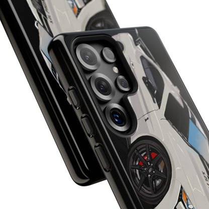 White gt500 car iPhone 17 16 15 14 13 12 Pro Samsung galaxy pixel
