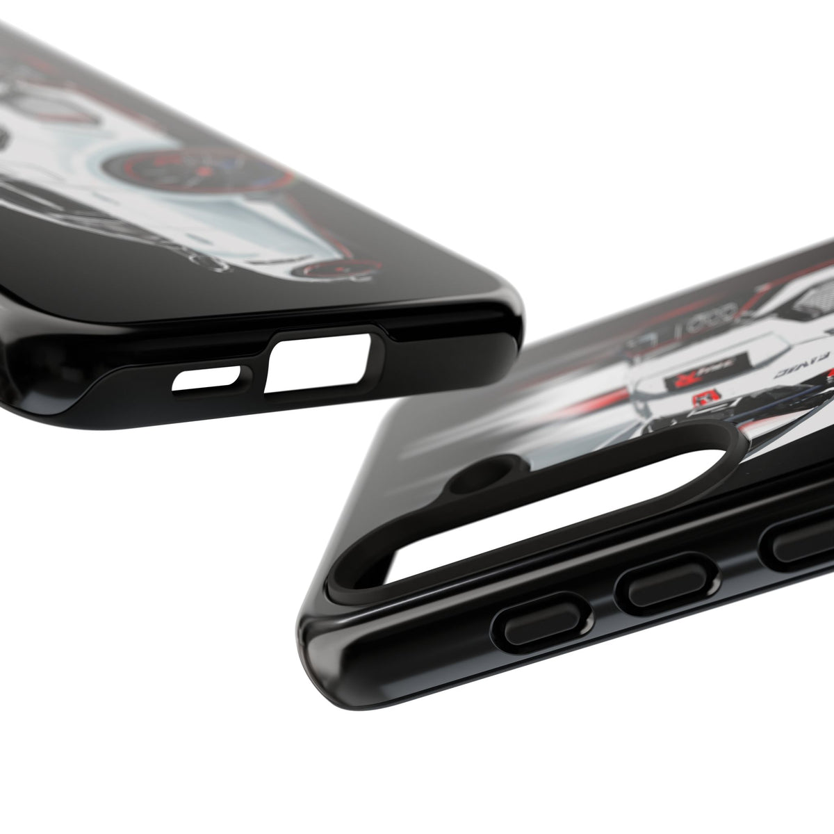 White Type-r civic Case iPhone 18 17 16 15 14 13 12 Pro Samsung Galaxy Pixel