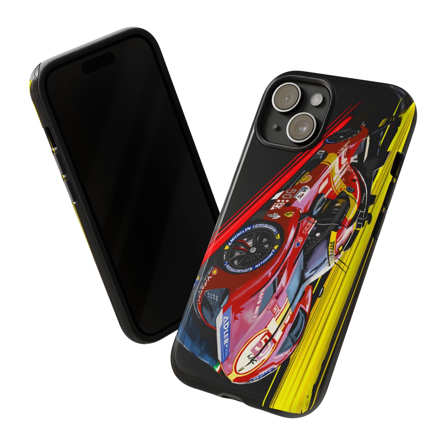 Ferrari 499p HyperCar Le Mans Case iPhone 16 15 14 13 12 11 Samsung Galaxy Pixel