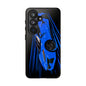 Blue Corvette C8 z06 Design for iPhone 18 17 16 15 14 13 Pro Max