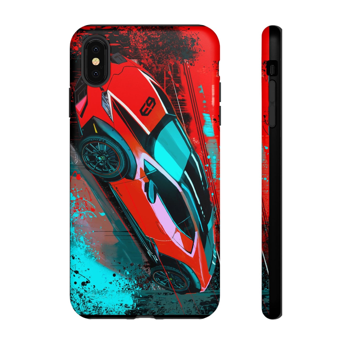 Red Lamborghini Sterrato Case iPhone 16 15 14 13 12 11 Pro Samsung Galaxy Pixel