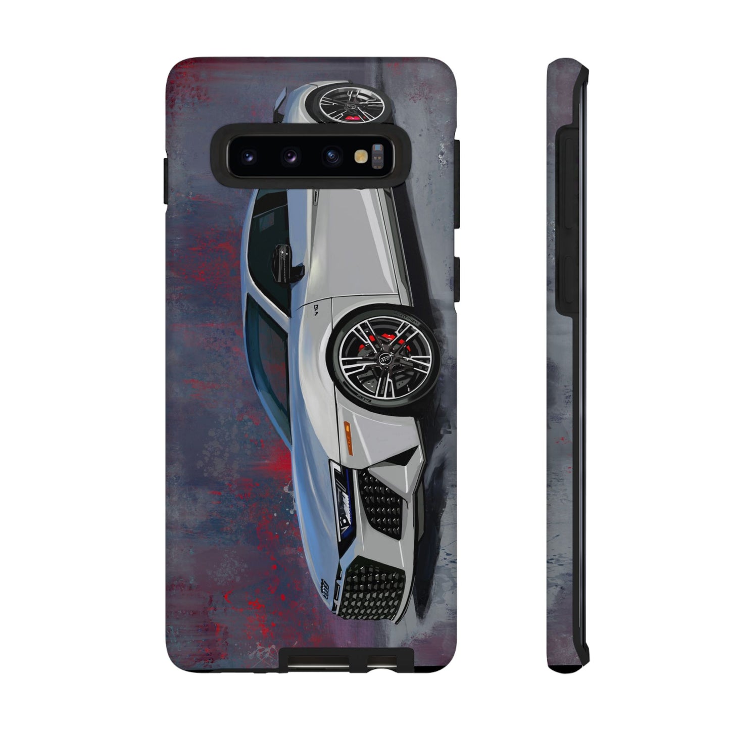 Audi R8 Case iPhone 16 15 14 13 12 11 Pro max Samsung Galaxy Pixel Slim Tough