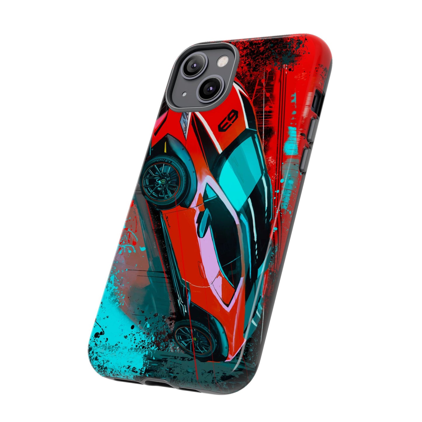 Red Lamborghini Sterrato Case iPhone 16 15 14 13 12 11 Pro Samsung Galaxy Pixel