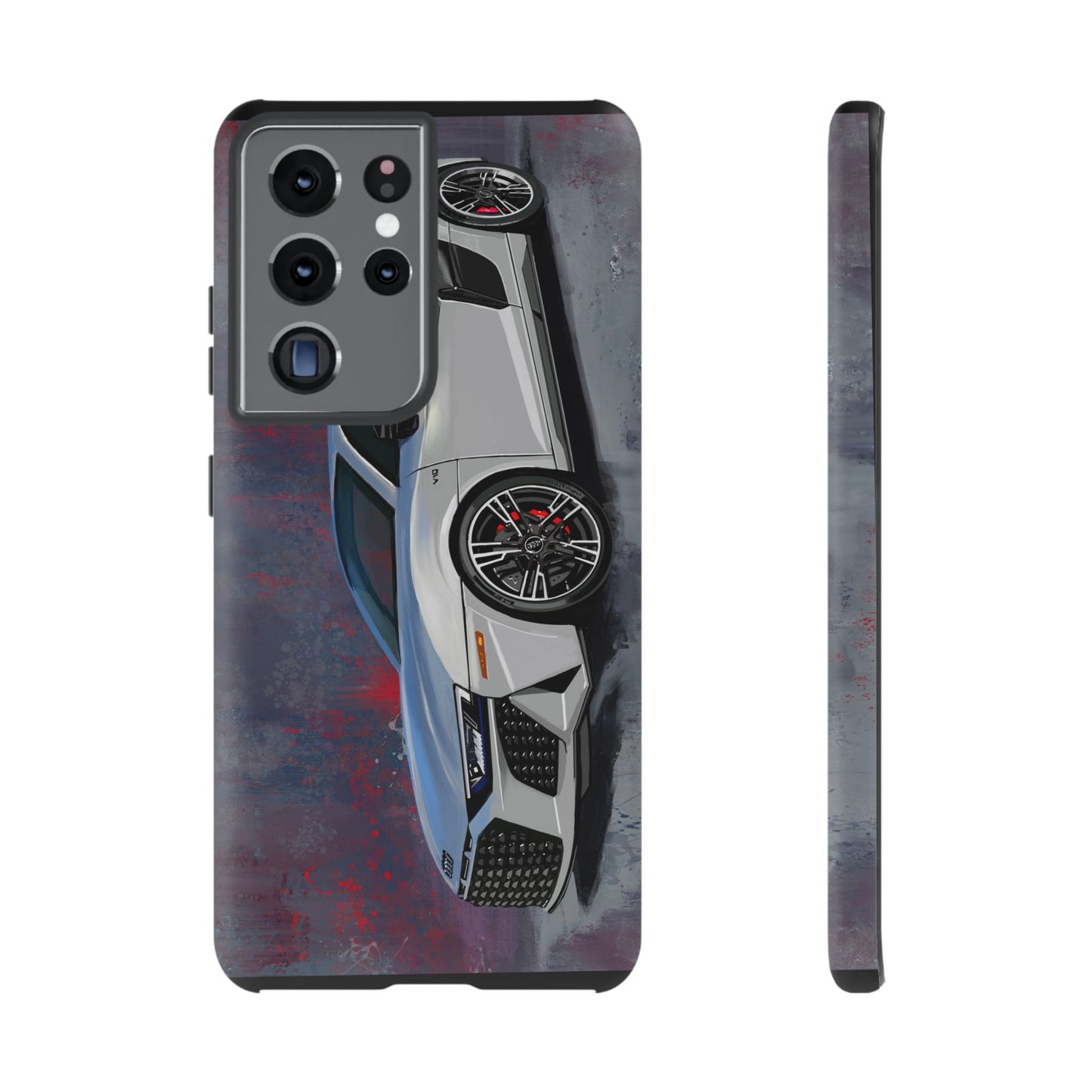 Audi R8 Case iPhone 16 15 14 13 12 11 Pro max Samsung Galaxy Pixel Slim Tough