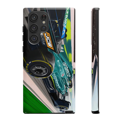 Fernando Alonso F1 Case iPhone 17 16 15 14 13 12 Samsung Galaxy Pixel